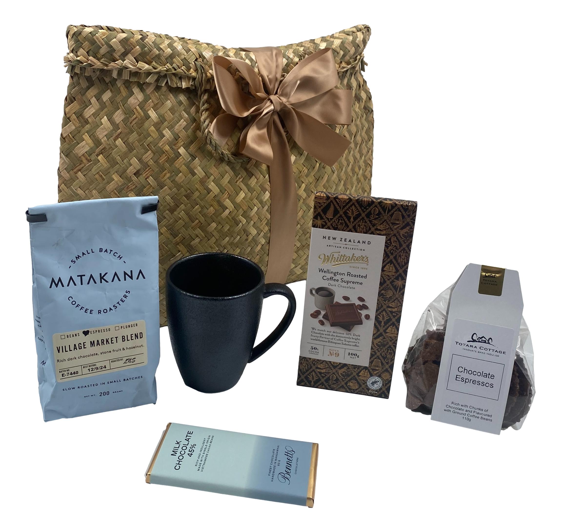 Coffee Lover Gift Basket | Premium coffee gift boxes Auckland - Basket ...